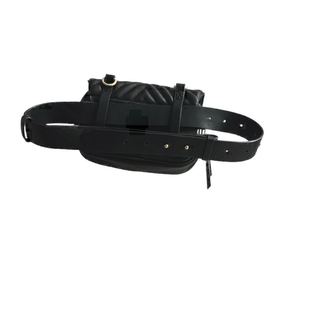 Zara Basics Faux Leather Crossbody - Picture 3 of 8